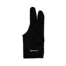 Billard, Handschuh, Dynamic Deluxe 3-Finger schwarz (für linke Hand)